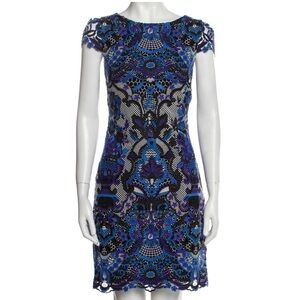 Alice + Olivia Printed Mini Dress